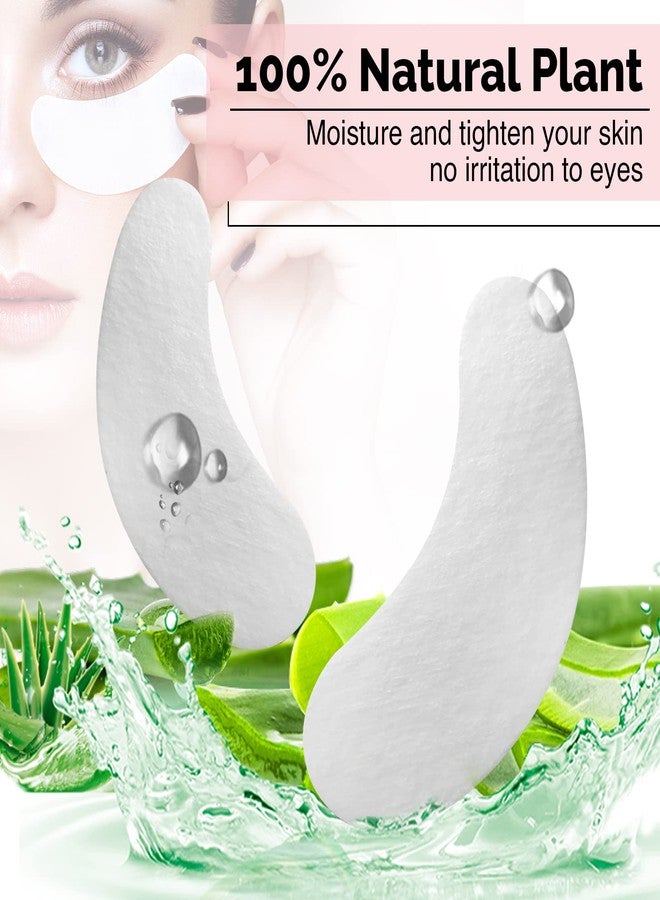 GreenLife 400 Pairs 100% Natural Eyelash Extension Under Eye Gel Pads patches kit Collagen Aloe Vera Hydrogel Eye Patches Eyelash Extension Supplies Tools, Lash Extension Supplies (100 200 400 Pairs) - Image 2